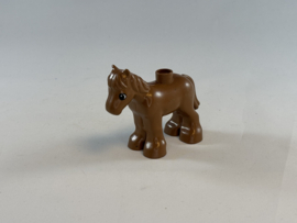 Paard / pony bruin Duplo