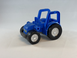 Tractor blauw groot Duplo