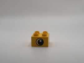 Oog op blok geel Duplo