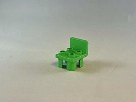 Stoel lime groen Duplo