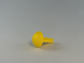 Pijl / kogel  geel Duplo