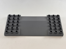 Oprit bouwplaat grijs Duplo