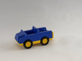 Auto blauw geel Duplo