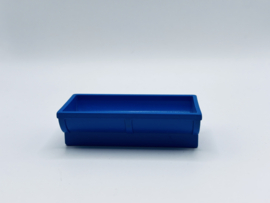 Voerbak rond blauw Duplo