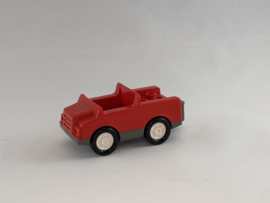 Auto rood grijs Duplo
