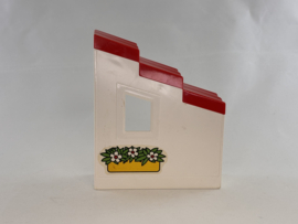 Dak hoog rood wit Duplo