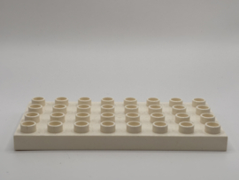 Plaat 4x8 wit Duplo