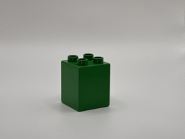 4 nops blok hoog  groen Duplo