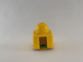Primo blok onderkant stuk giraf / palmboom  Duplo