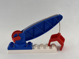 Hijskraan blauw Duplo