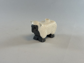 Schaap wit /grijs Duplo