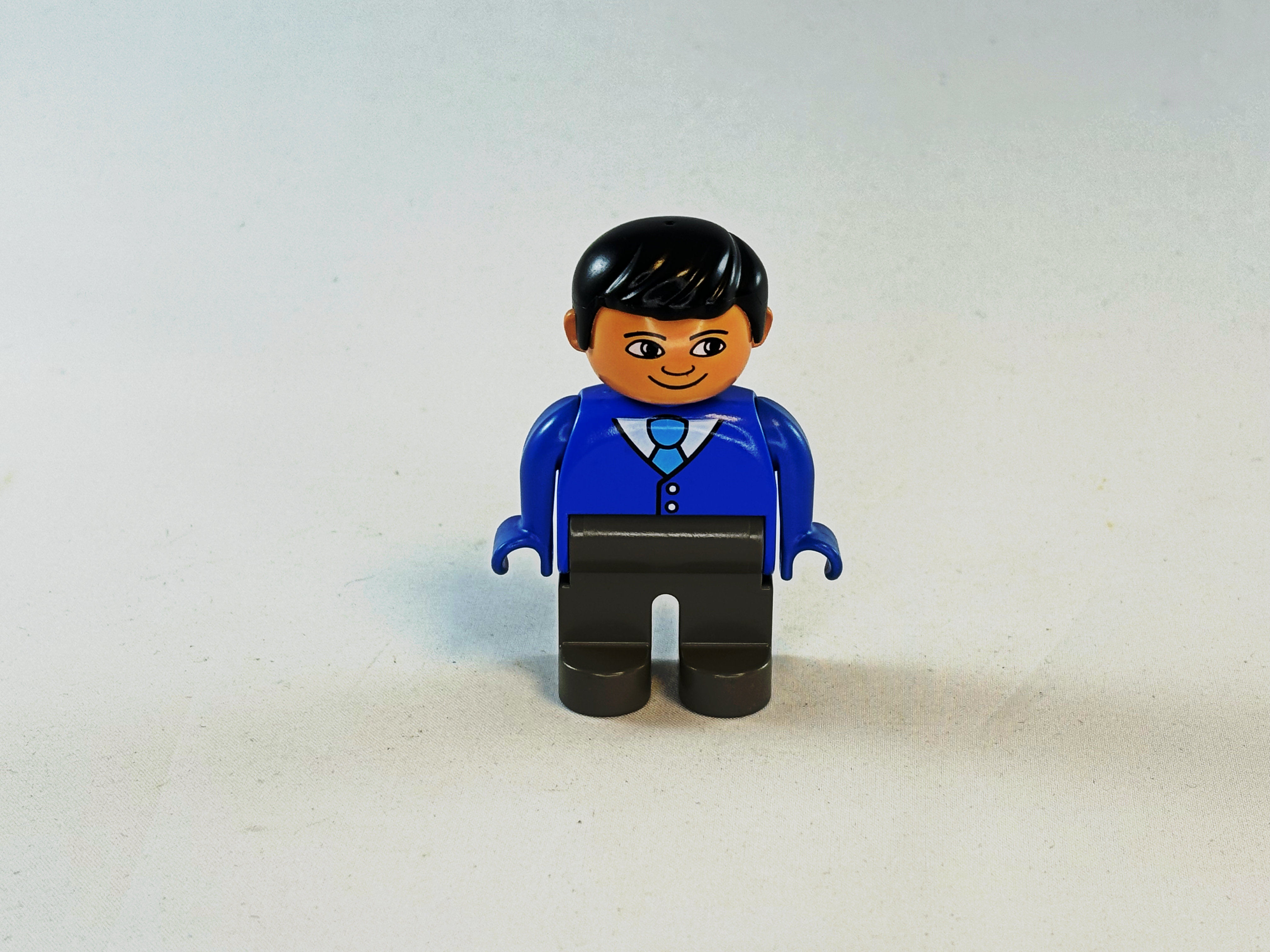 Man blauw grijs Duplo