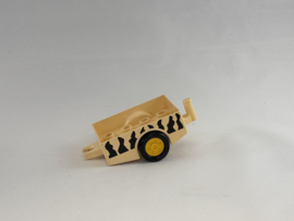 Aanhanger safari wit Duplo