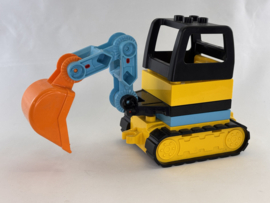 Graafmachine blauw geel Duplo