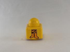 Primo blok onderkant stuk giraf / palmboom  Duplo