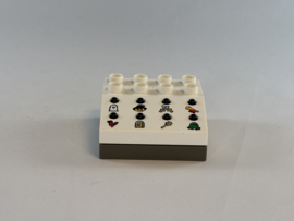 Geluid steen van het theater Duplo