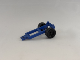 Aanhanger frame blauw Duplo