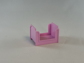 Kinderbed / stapelbed licht roze Duplo
