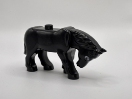 Paard zwart b-keuze Duplo