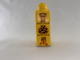 Primo blokken met palmboom / giraf Duplo