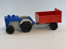 Tractor met aanhanger Duplo