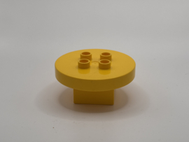Tafel rond geel Duplo