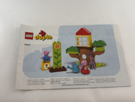 Bouwboekje 10431 Peppa Pig boomhut Duplo
