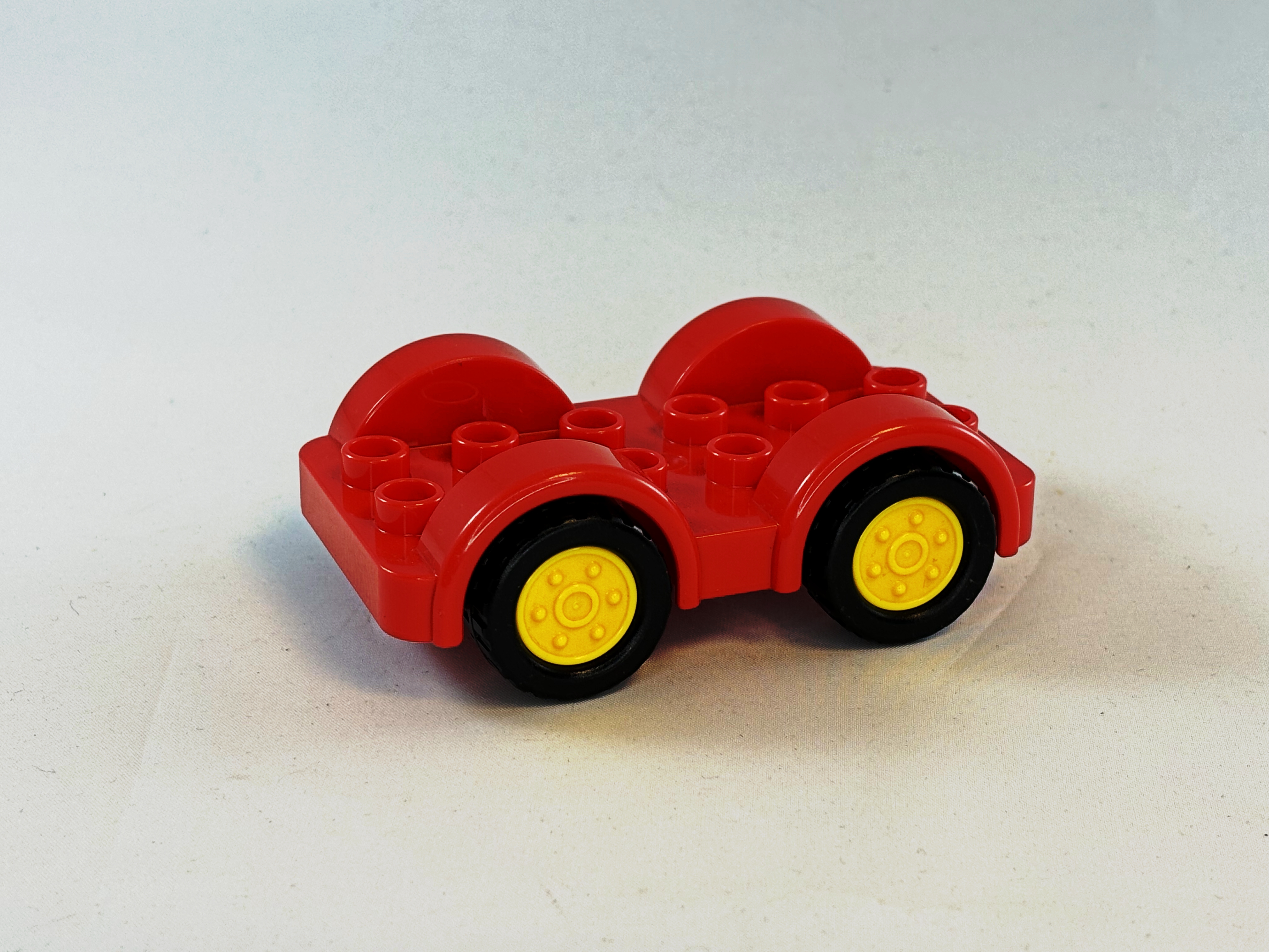 Onderstel rood geel Duplo