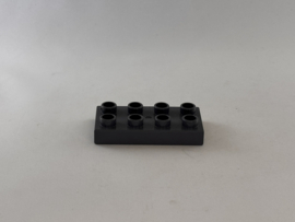 8 nops plat donkergrijs Duplo