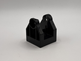 Houder voor slagboom / ladder / hijskraan zwart Duplo