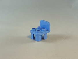 Stoel licht blauw Duplo
