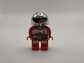 Robot met zilveren helm Duplo