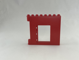Muur rood deel Duplo