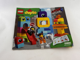 Bouwboekje 10895 visite voor Emmet en Lucy Duplo