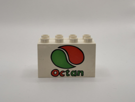 Octan blok hoog wit Duplo