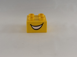 Quatro 4 nops blok geel mond Duplo