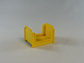 Kinderbed / stapelbed geel Duplo