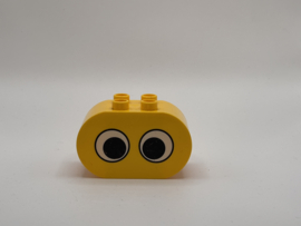 Oog blok ovaal geel Duplo