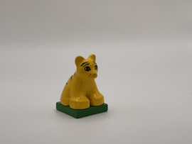 Tijger op plaat Duplo