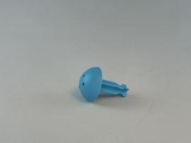 Pijl / kogel  azuurblauw Duplo