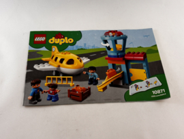 Bouwboekje 10871 vliegveld Duplo