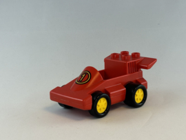 Raceauto rood 1 Duplo