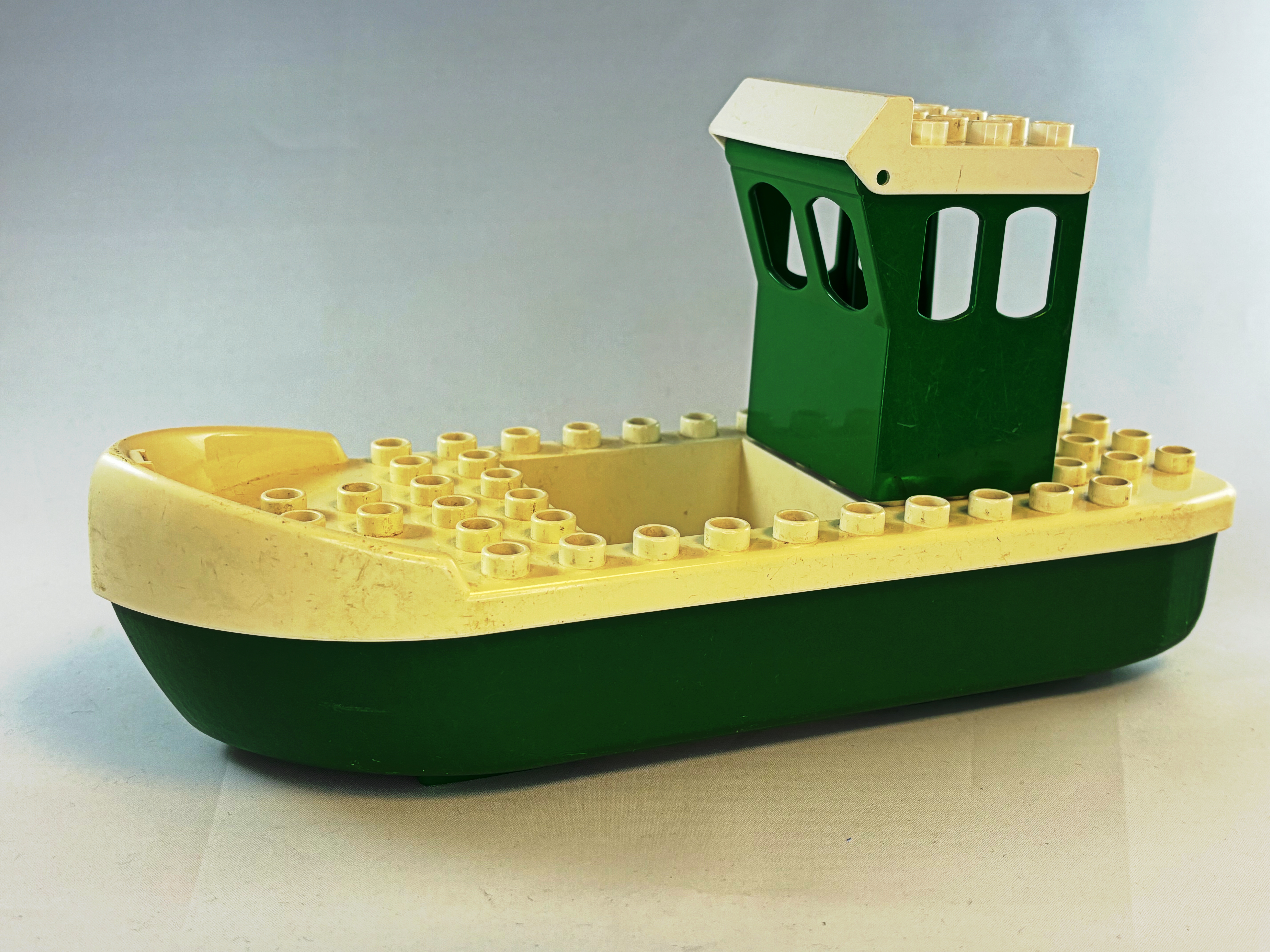 Boot groen wit Duplo