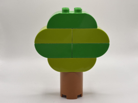 Boom 6-delig met lichtbruine stam Duplo