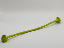 Liaan slinger / koord limoengroen met nopjes aan uiteinde  Duplo