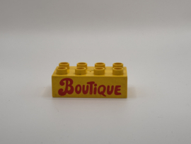 Boutique blok geel Duplo