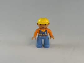 Bob de Bouwer met oranje trui