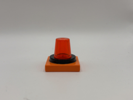 Zwaailicht daklicht doorzichtig oranje / oranje Duplo