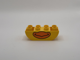 Snavel kuiken blok afgerond geel Duplo