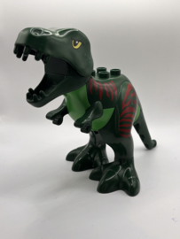 Dinosaurus groen  t-rex  met beweegbare bek  Duplo